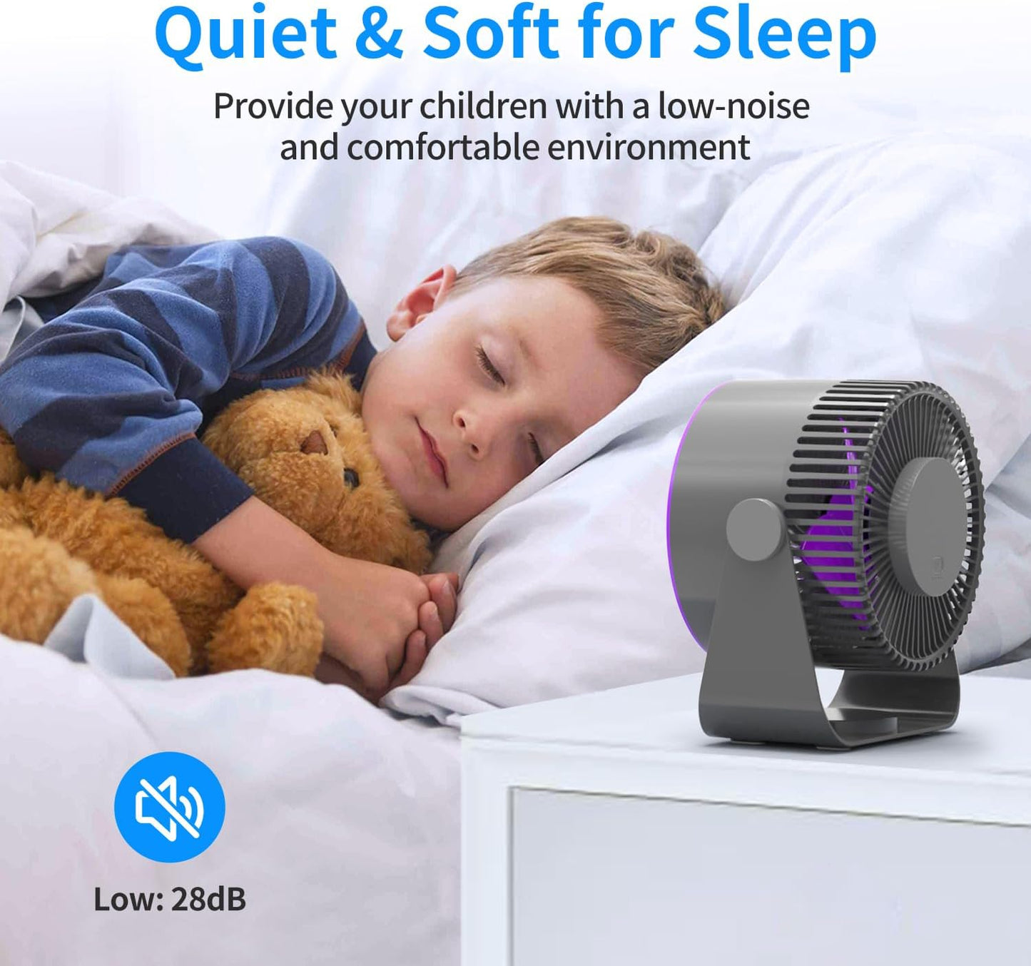 Whisper-Quiet Breeze Fan